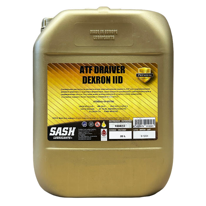 Олива трансмісійна SASH ATF DRAIVER DEXRON II-D